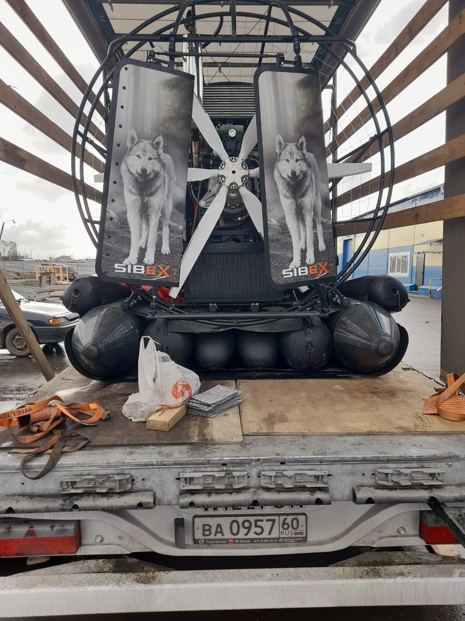 Аэролодка из Красноярска в Благовещенск